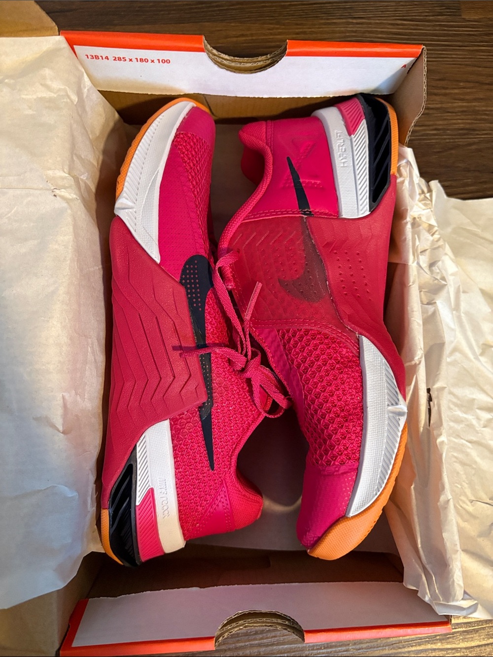 Nike Women’s Metcon 7 Rush Pink/Blackened Blue Athletic Training Shoes
